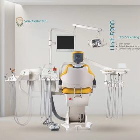 یونیت دندانپزشکی وصال گستر طب Vesal gostar teb مدل 5200 شلنگ از پایین